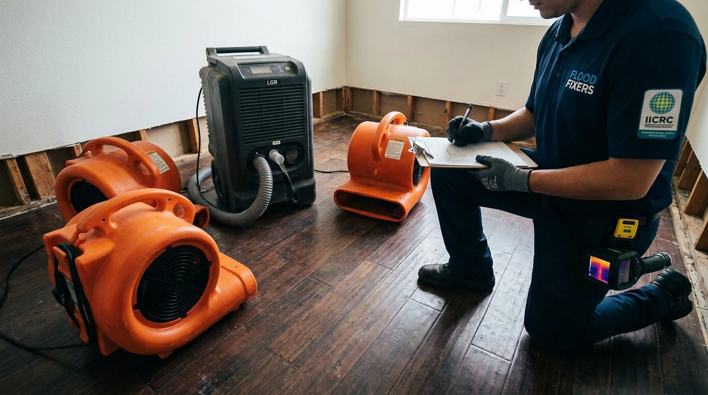 #2: Restoration Management Company (RMC): water damage repair