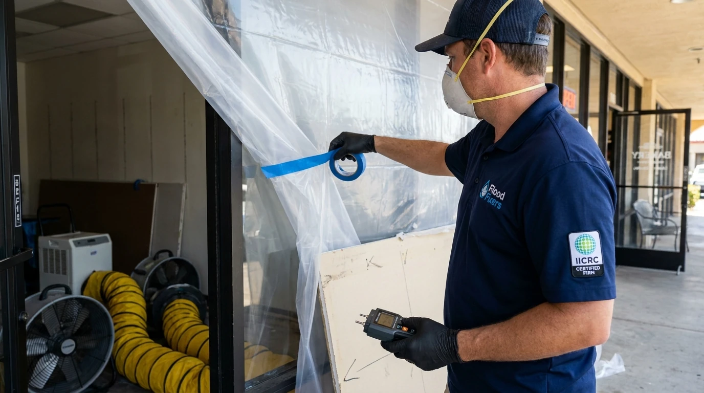 How Is a Commercial Loss Different From a Residential Loss: commercial water damage restoration