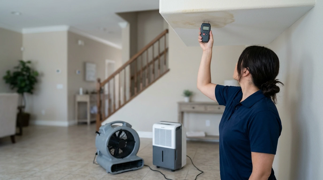 Do I Call a Plumber or a Water Damage Company First: who to call when a washing machine floods your house in San Marcos